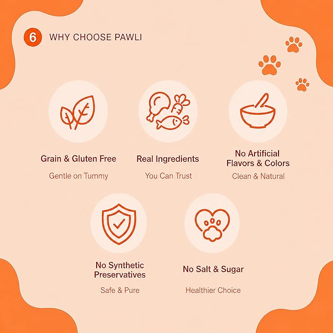 PAWLI Bone & Joint Lickable Cat Treats, Squeeze Cat Treats with Glucosamine for Joint Support & Mobility, Cat Treats for Joint Health, Grain-Free, 7 Count (3.5 oz Total)