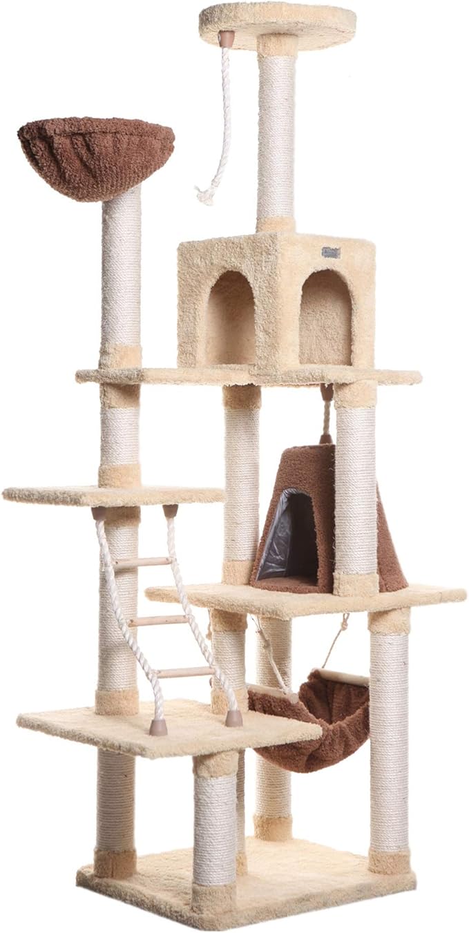 Armarkat Premium Cat Tree Model X7805, Goldenrod