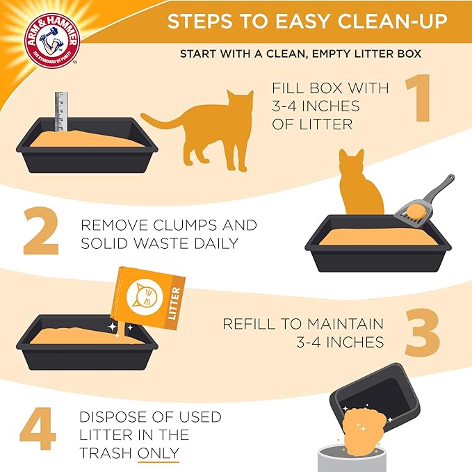 Arm & Hammer Double Duty Litter, 14 Lbs (Packaging May Vary)