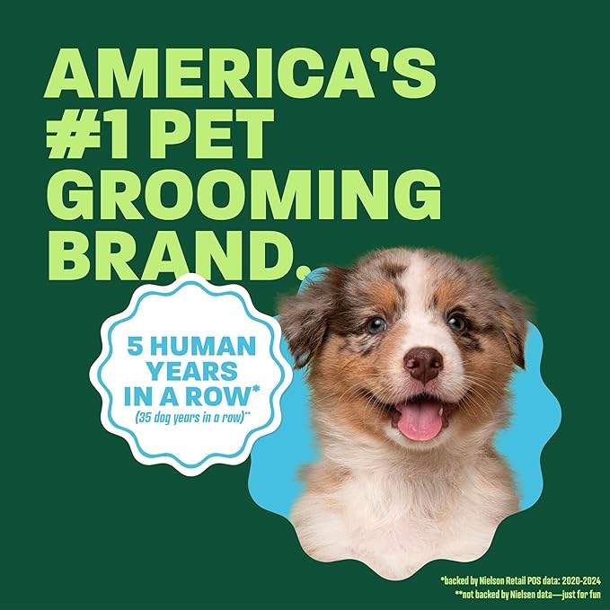 TropiClean Hypoallergenic Waterless Dog Shampoo | Dry Shampoo for Allergies & Sensitive Skin | Safe for Cats | Puppies & Kittens | No Rinse | 7.4oz