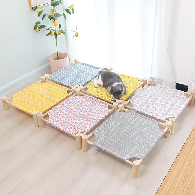 Pet Hammock Cat Puppy and Dogs Replacement Comfortable Cloth Camp Bed Nest Napping Bed for Small Pet Cat Bed Sheets