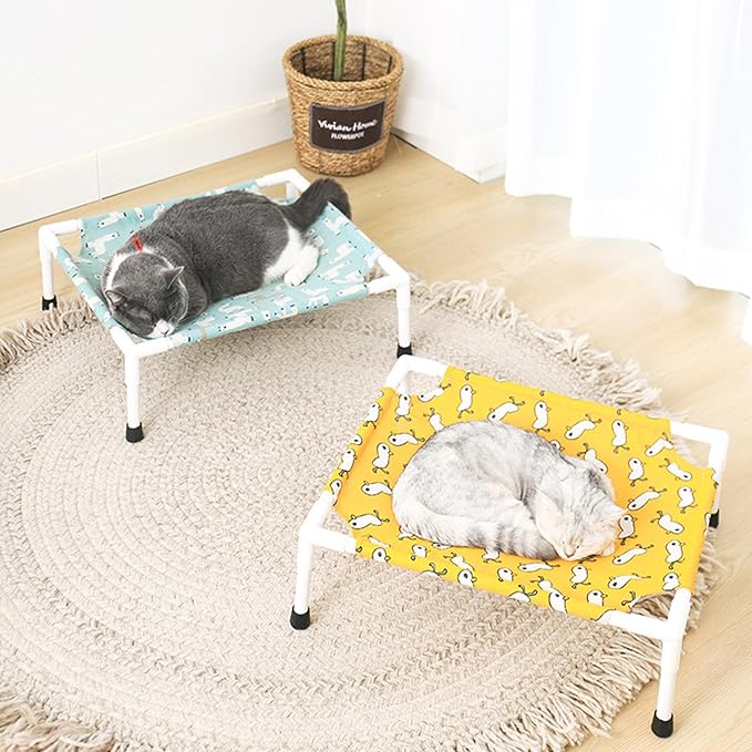 Pet Hammock Cat Puppy and Dogs Replacement Comfortable Cloth Camp Bed Nest Napping Bed for Small Pet Cat Bed Sheets
