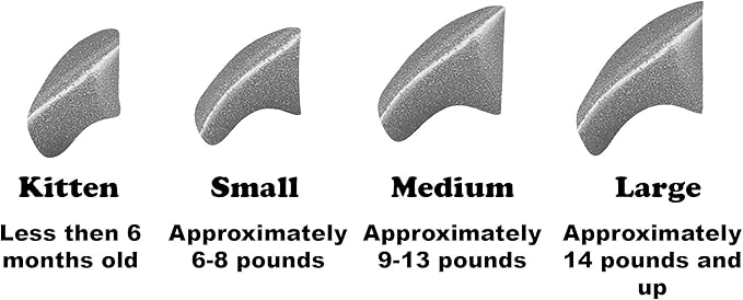 6 Month Supply Soft Nail Caps for Cats Metallic Silver Large - Extra Adhesives