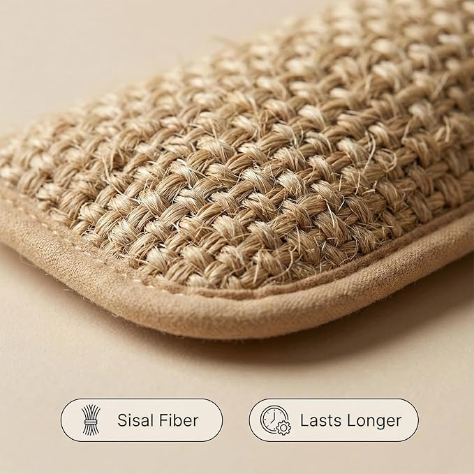 Cat Toy, Interactive Catnip Chew Toy, Durable 12 Inches Catnip Kicker Soft Sisal Pillow with Organic Catnip for Kittens and Adult Cats for Indoor Scratching, Chewing & Teething (1)