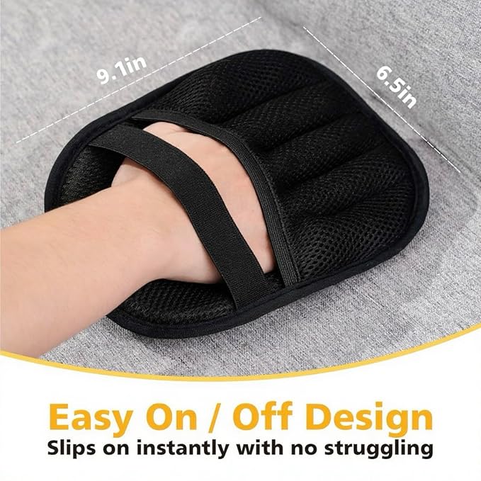 Cat Hair Gloves for Pet Hair Removal，Reusable Cats & Dog Pet Hair Remover Electrostatic Gloves for Pets Grooming,Furniture,Carpet,Car,Couch