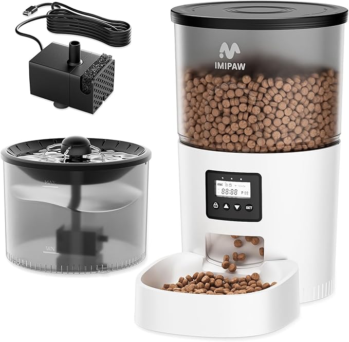 Automatic Cat Feeder and Water Fountain, Water Fountain Pump