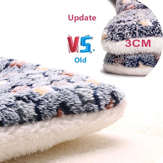 FJWYSANGU Fluffy Pet Cat Blanket Soft Coral Velvet Pet Puppy Cushion Mat Warm Cover Soft Pad Mat(Star V2/Dark Blue,Large)
