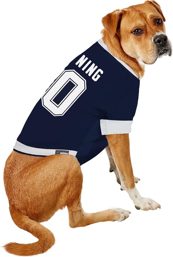 NHL Tampa Bay Lightning Jersey for Dogs & Cats, X-Small. - Let Your Pet Be A Real NHL Fan!