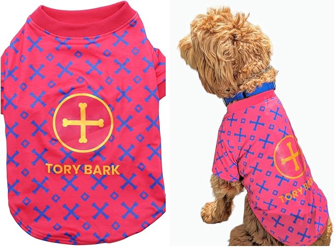 Luxury Designer Dog T Shirt – Cute Puppy Clothes for Small Dogs, Fashion Pet Tee Outfit for French Bulldogs & Chihuahuas, Everything Chic Dog Apparel