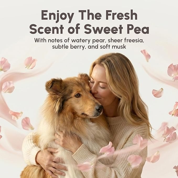 Best Shot UltraMAX Pro 4-in-1 Shampoo, Versatile Pet Shampoo, Ideal Pet Grooming Supplies, Ready to Use, Sweet Pea Essence, 17 Oz.