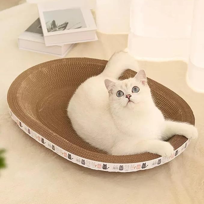Cat Scratcher Cardboard Scratching Board Recycle Board Nest Furniture Protection Lounge Bed Sleeping Bowl Corrugated Scratch Pad for,
