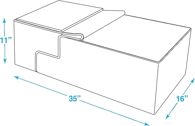 Best Pet Supplies Dog Stairs & Steps - Foam Steps for Small Dogs & Cats, Non-Slip Indoor Balanced Pet Step Support, Dog Ramp, No Assembly, Foldable Stair, Pale Teal, 4-Step