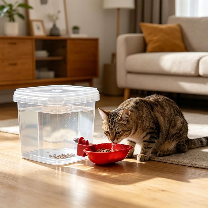 Auto Circulating Cats Dogs Water Dispenser Food Grade Antislip Base Fountain for Easy Watering Everyday Use Pet Bowl