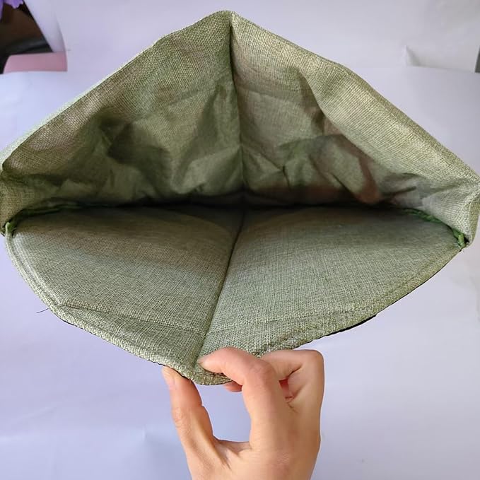Indoor Cats Cave Bed with Leaves Shape Design Fabric Rest Sleep Bag for Kittens and Winter Autumn Essential Home Decors Cave