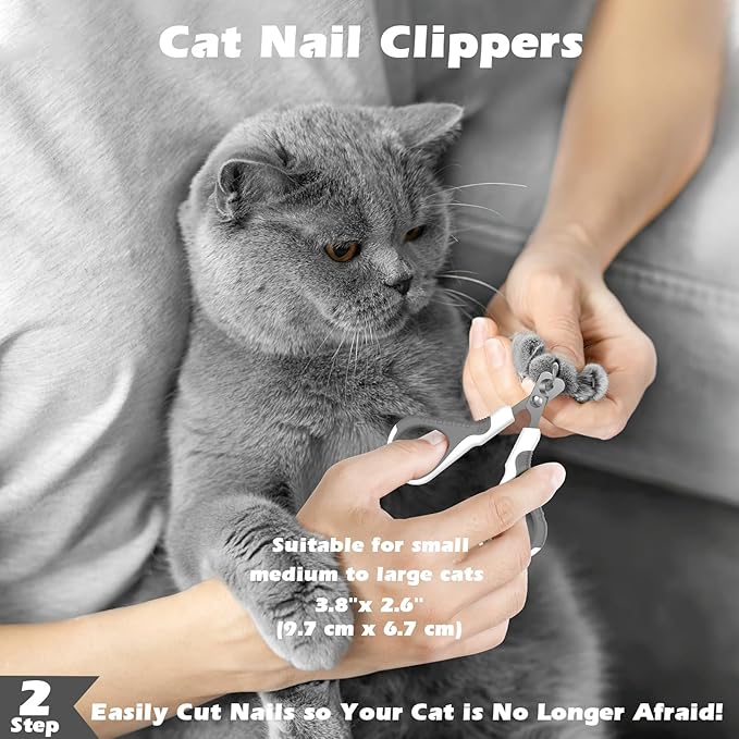 Cat Grooming Supplies, Meet All Your Pet's Daily Grooming Needs - Grey