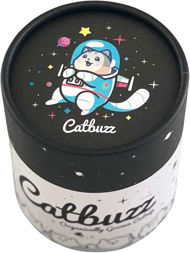 Catbuzz Premium and Organically Grown Catnip, Fresh, Grown by Family Farmers in The USA, All-Natural, Eco-Friendly, Sustainable