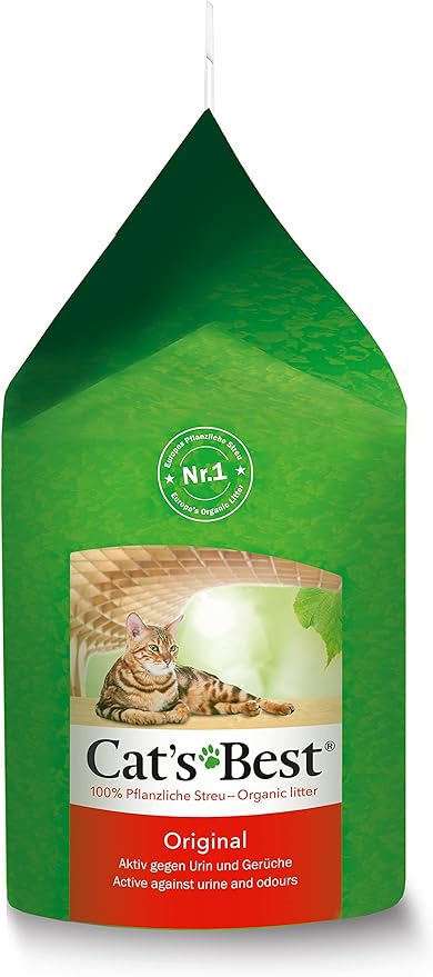 Cat's Best Wood Fibre Cat Litter, 4.3kg