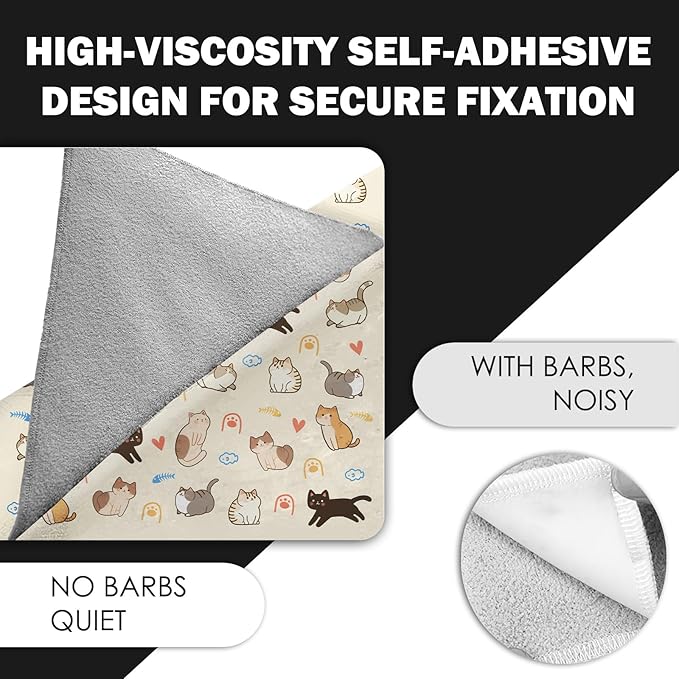 27.6"Cat Grooming Wrap, Self Adhesive Cat Wrap for Cutting Nails, Anti-Escape Calming Cat Swaddle Wrap for Medicine Ear Cleaning, Anti-Scratch Cats Burrito Restraint Blanket, Pet Tool (6-10 lbs)