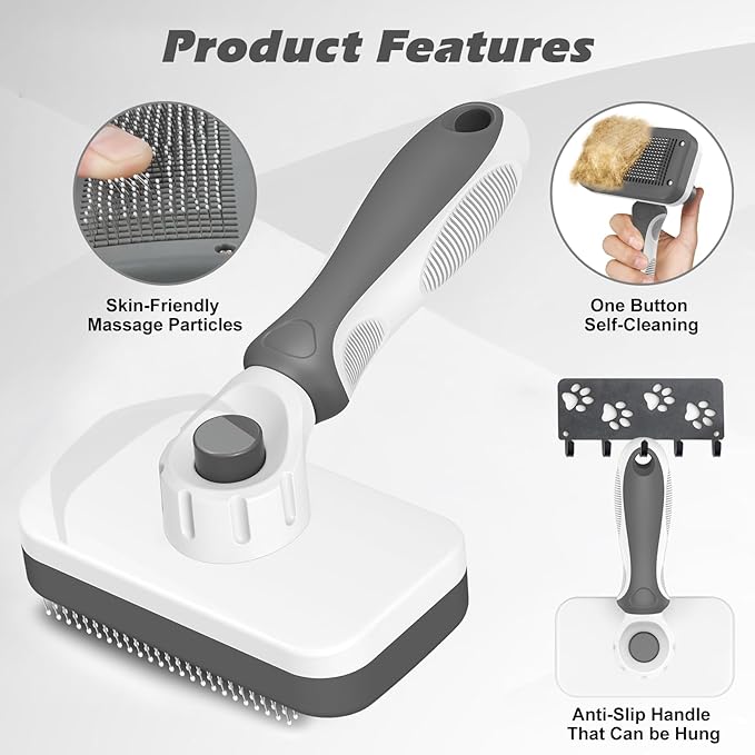 Cat Grooming Supplies, Meet All Your Pet's Daily Grooming Needs - Grey