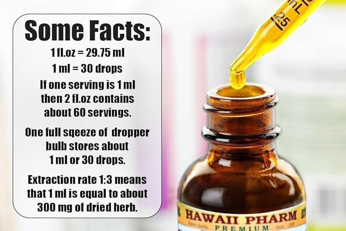 Catnip Alcohol-Free Liquid Extract, Catnip (Nepeta Cataria) Dried Leaf and Flower Glycerite Hawaii Pharm Natural Herbal Supplement 2x32 oz Unfiltered