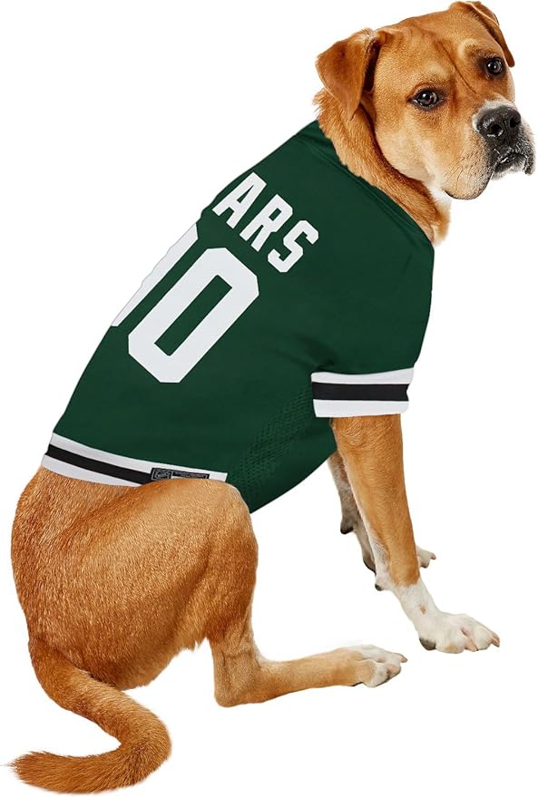 Pets First NHL Dallas Stars Jersey for Dogs & Cats, Large. - Let Your Pet Be A Real NHL Fan!