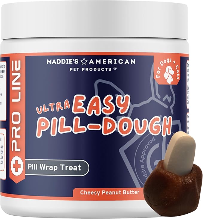Ultra Easy Pill-Dough Treat Paste Wrap for Dogs & Cats - Forms a Custom Pocket to Hide Pet Medications - Pro Line