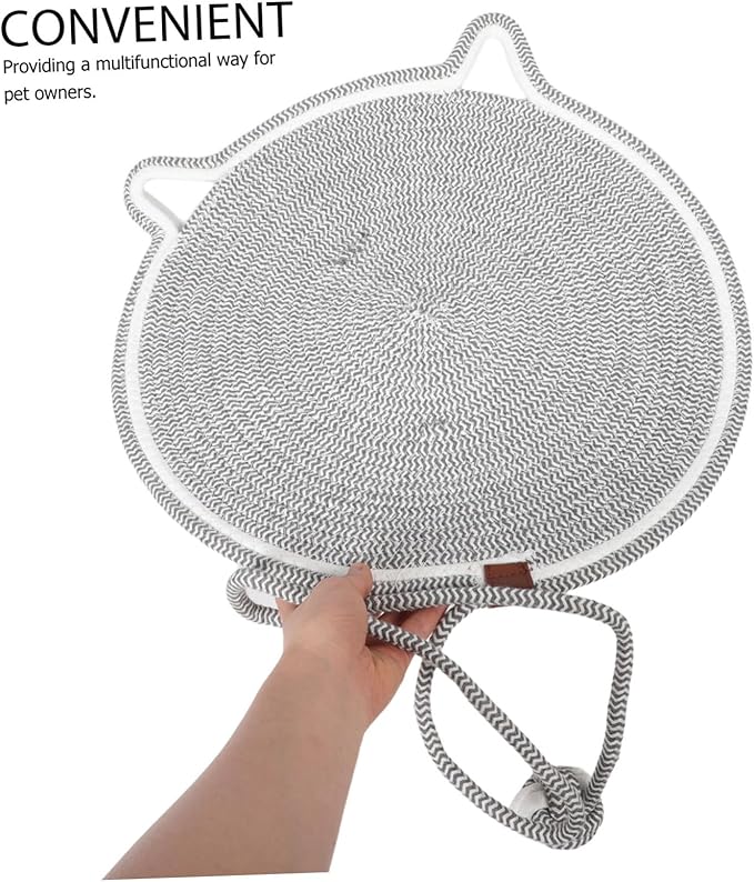 Cat Scratching Mat Cat Scratch Pad for Furniture Cozy Sleeping Mat for Couch Sofa Bed Use Grey