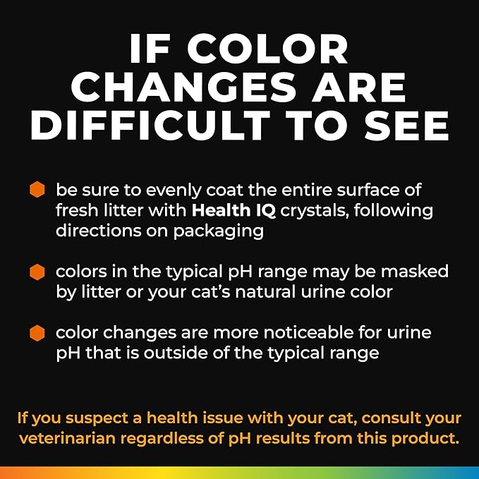 ARM & Hammer Health IQ Cat Litter Additive, with Color Changing Health Indicators, Works with Most Litter, 10 oz