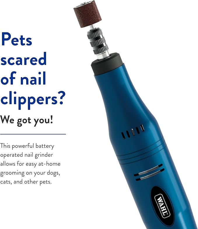 Wahl Professional Animal Pet, Dog, and Cat Ultimate Nail Grinder Trimming Kit (5973)