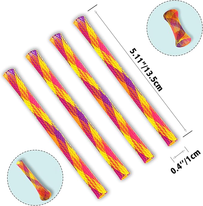 Leoezx™ Cat Spring Toy (44PCS) Indoor cat Interactive Plastic Coil Spring Multi-Color cat Interactive Game Training to Catch, bite and Hunt