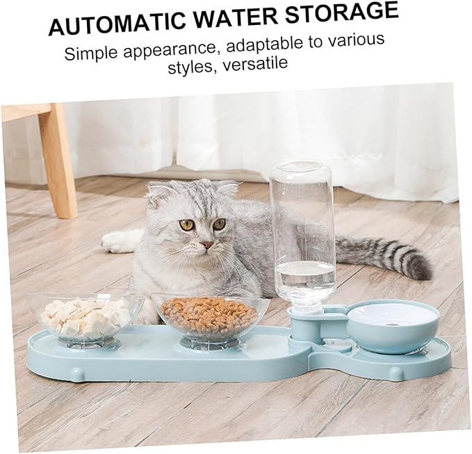 Cat Feeding Watering Supplies Automatic Cat Feeder Pet Water Bottle Pet Supplies