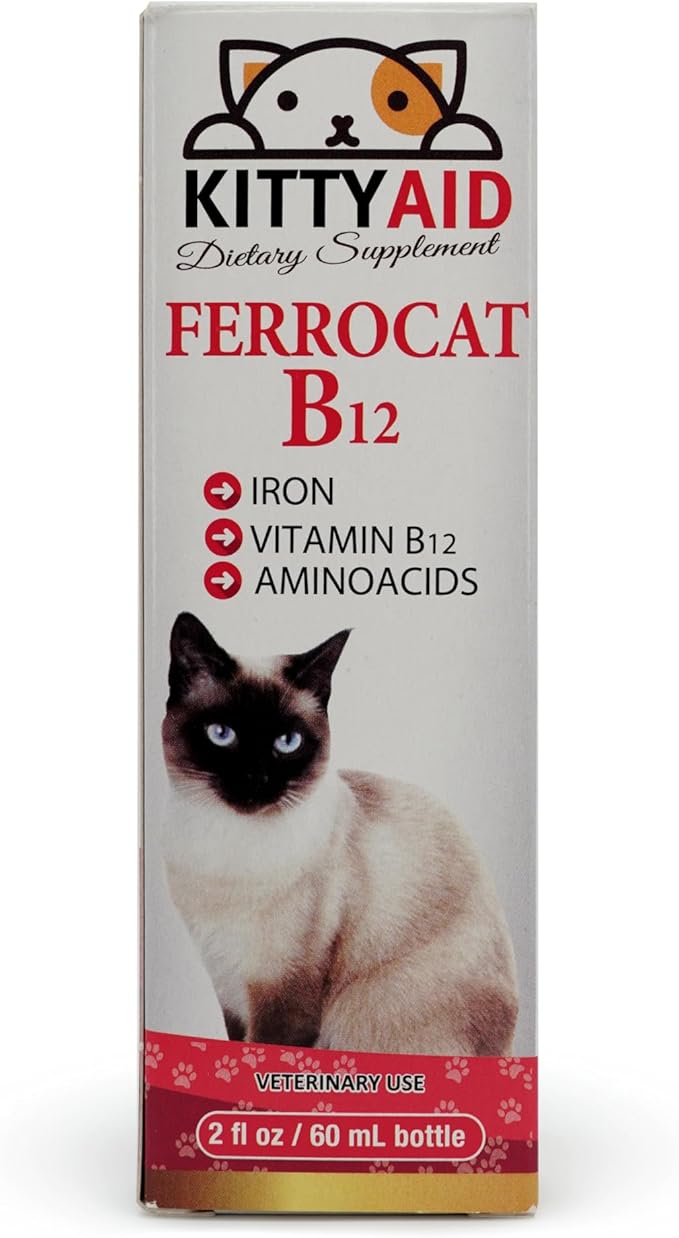Ferrocat B12 Stimulates Immune System Appetite and Development in Adult Cats and Kittens