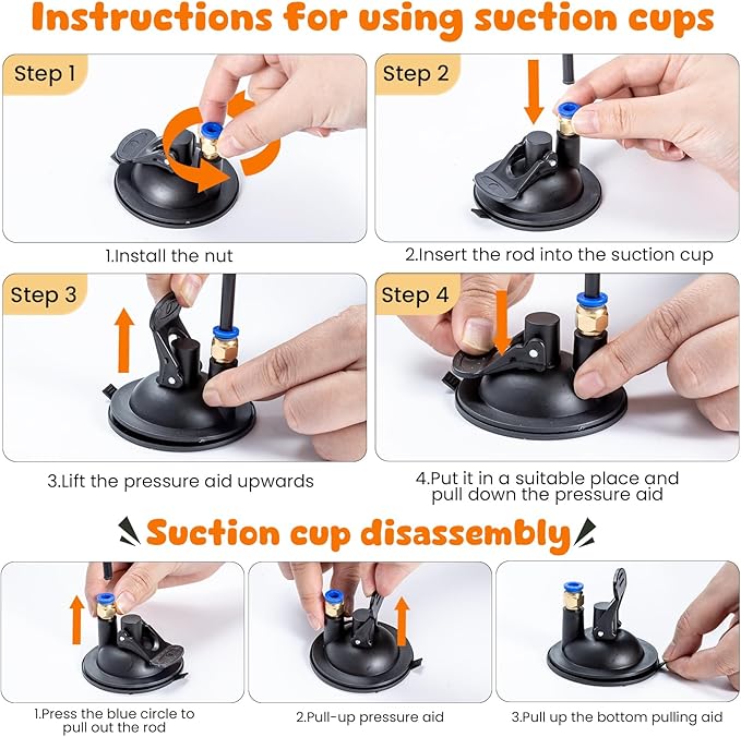 3-in-1 Cat Wand Toys,12Pcs Interactive Cat Feather Toys for Indoor Self Play & Exercise,2 Reusable Strong Suction Cups,2 Hanging Spider Toys for Kitten