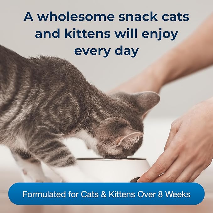 PetAg Cat-Sip Real Milk - 8 oz, 8 Pack - Ready-to-Feed Snack for Cats & Kittens - Easy to Digest with 99% Lactose-Free, Low-Fat Grade A Milk - Encourages Hydration