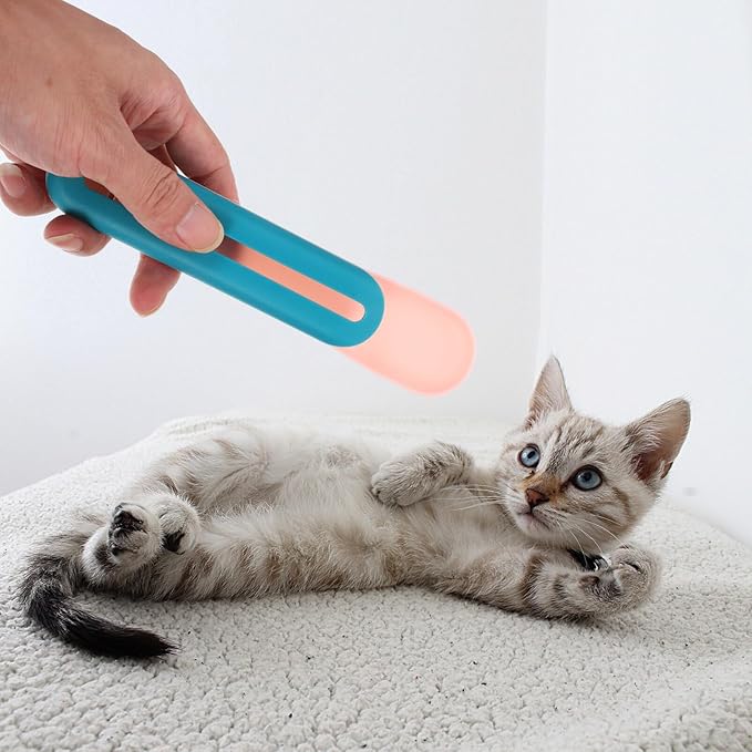 Ipetboom 1PC Dog Bowls Pet Feeder Cat Strip Squeeze Spoon Lickable Wet Cat Treats Squeezer Pet Feeding Watering Supplies Wet Food Storage Pet Food Spoon Dog Bowls Bowls