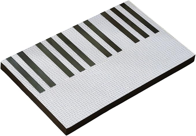 Cat Scratching Board Corrugated Paper Piano Keyboard Design Furniture Protector Lounge Bed Rest Play 17.32x11.02x0.79 inch