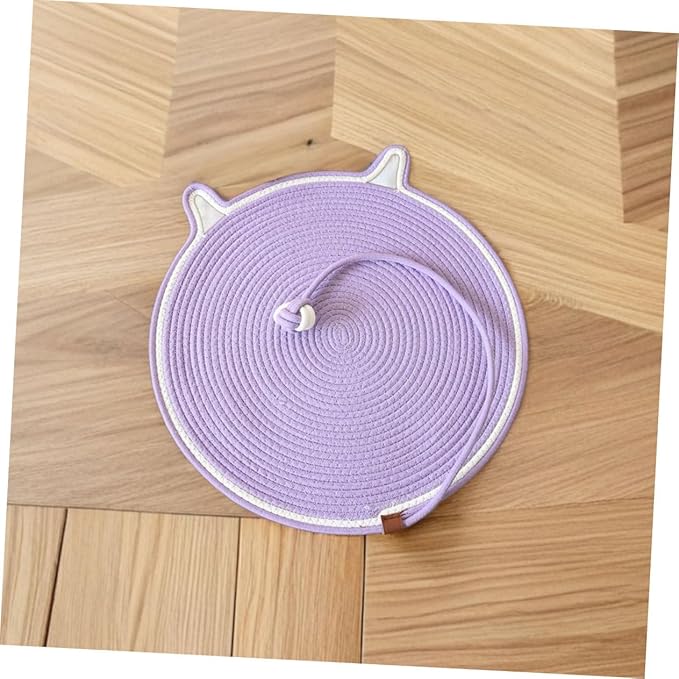 INOOMP Cat Scratcher Mat Multi-Functional Non- Floor Scratching Pad for Indoor Use Wear-Resistant Cat Bed and Scratching for Maintenance and Furniture