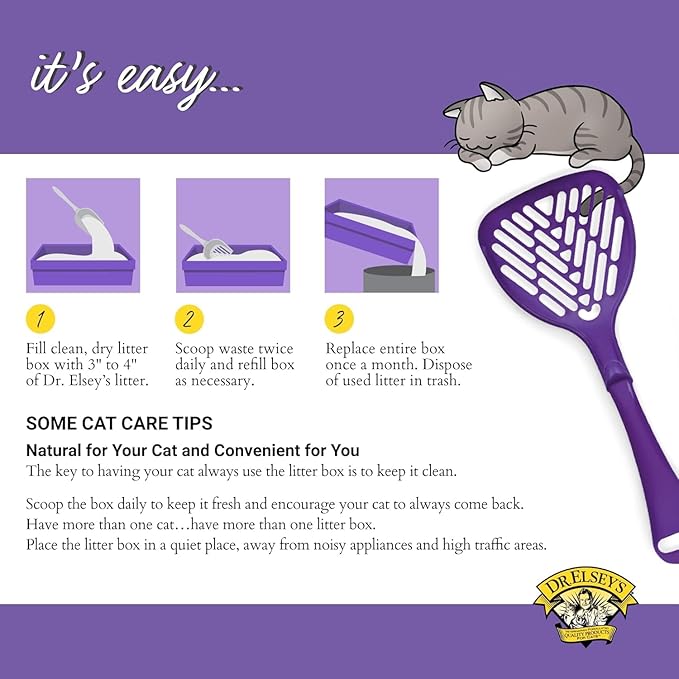 Dr. Elsey's Clean Tracks Clumping Clay Cat Litter, 20 lbs.