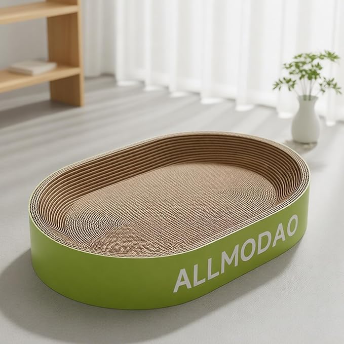 Corrugated Paper Cats Nest Play Pad Rest Place and Scratch Bed for Boredom Entertainment Shelter Place Pad