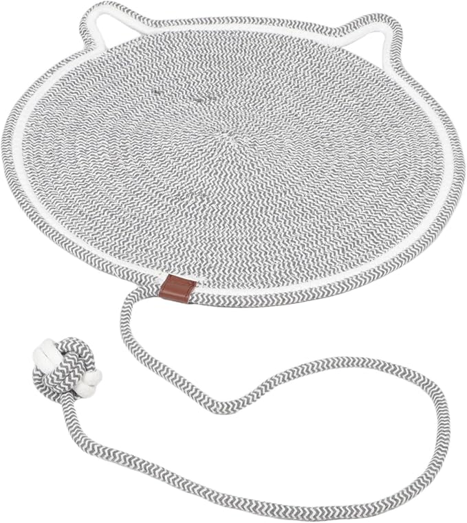 VANZACK Slip Cat Scratcher Pad Durable Scratching Mat for Indoor Cats Versatile Cat and Bed Nonslip Design for Claw Health Cute Cat Furniture Protector