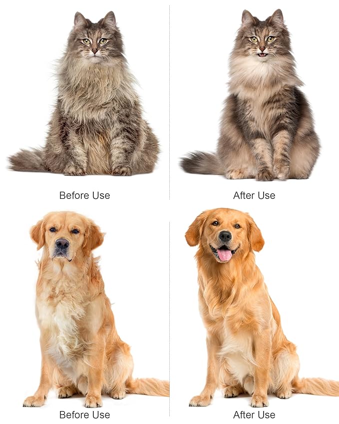 Pet Steam Brush Dog Cat 2026 New Grooming Comb for Shedding, Floating Hair, Smooth & Detangling, Gentle Cool Mist Softens Hair Reduces Static Helps Pets Who Dislike Bathing