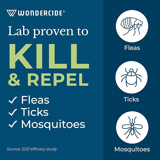 Wondercide Rose Flea & Tick Spray for Pets Plus Home with Natural Essential Oils 16 fl. oz.