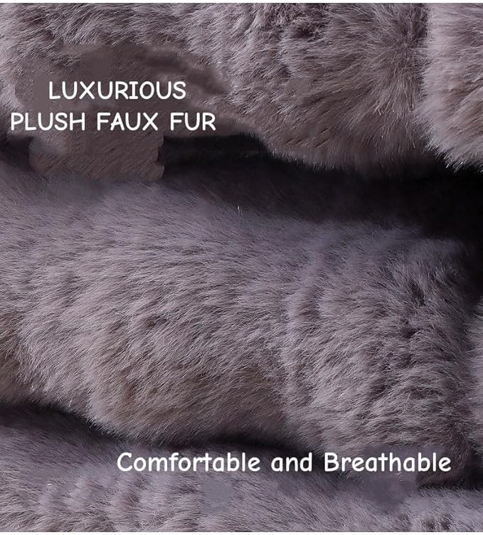 Cat Bed Mat Dog Crate Pads, Cat Beds for Indoor Cats Small Dogs, Plush Pet Bed Mats Faux Fur Dog Crate Mat with Removable Pillow for Cages/Floor/Couch (Green,M-15.7 * 23.6 in)