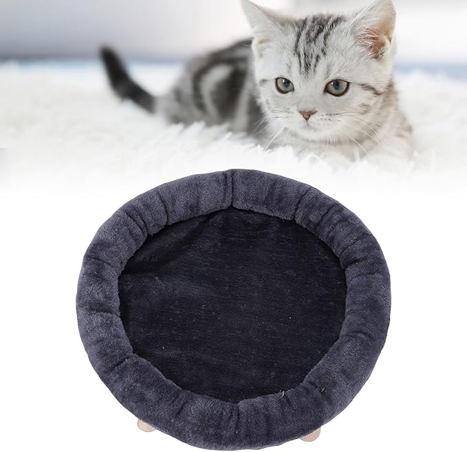 AYNEFY Elevated Cat Bed, Cat Beds Furniture Detachable Pet Sofa with Humidity Wicking Breathable Fabric, for Home Indoor Use Elevated Bed, 4 Seasons Universal Multifunctional