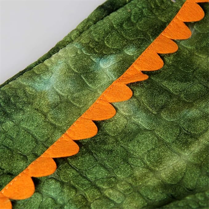 Mogoko Funny Dog Crocodile Costumes, Pet Halloween Christmas Cosplay Dress, Adorable Cat Apparel Animal Warm Outfits Clothes(M Size)