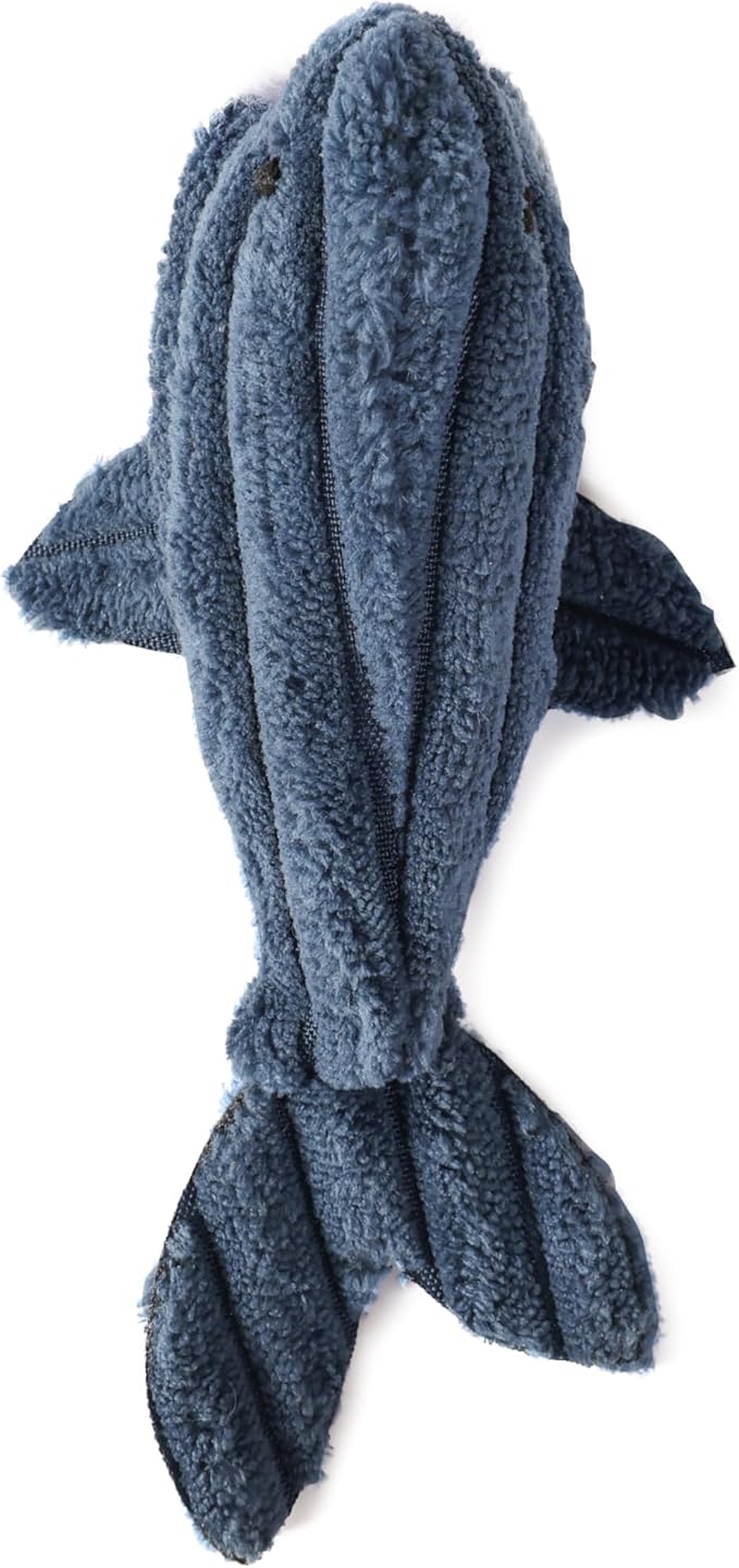 Hepper Whale Plush Toy - Unique, Durable & Quiet Cat Toys for Physical & Mental Stimulation - Best for Kittens, Senior Cats & All Breeds - Indoor Playtime