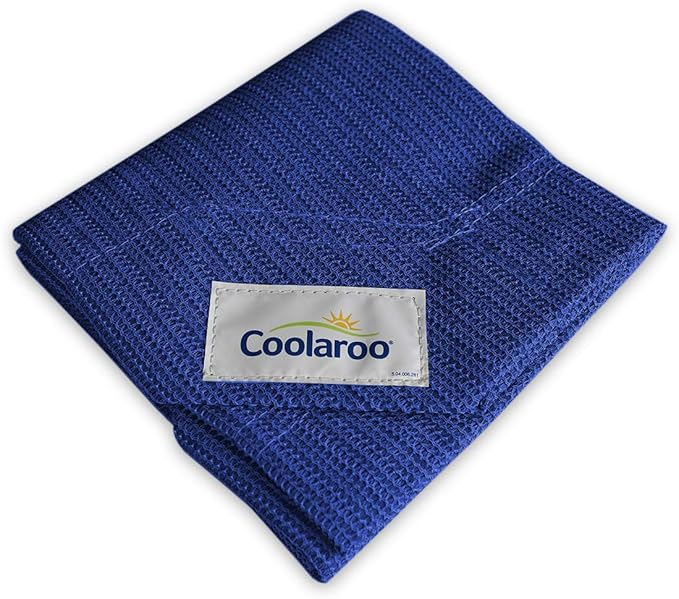 The Original Coolaroo Elevated Pet Bed Replacement Cover, Large, Aquatic Blue