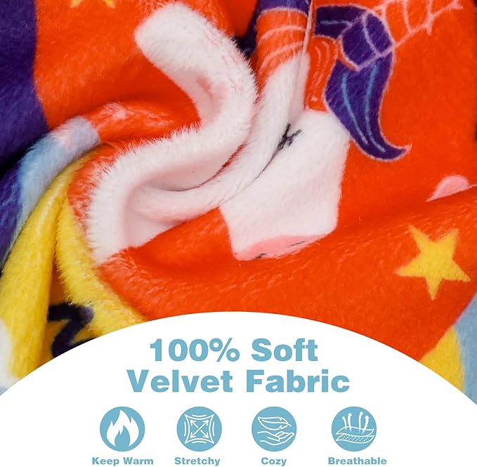 CuteBone Two-Leg Velvet Pet Pajamas Girl Dog Clothes - Soft, Cozy, and Stretchy Boy Pjs for Small, Medium Dogs and Cats Winter Sleepwear Apparel LTP17XL