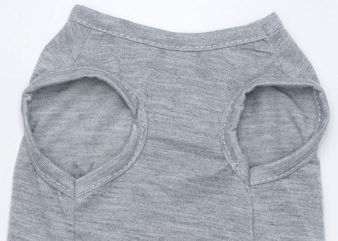 Oasis Plus Mommy's Boy Gray Pet T-Shirt Vest Outfits Clothes for X-Large Female Male Dog Cat Rabbit