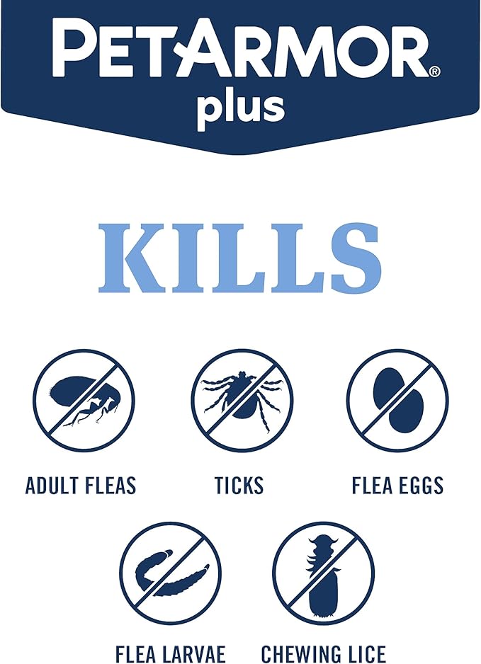 PetArmor Plus Cat, 6ct + PetArmor CapAction Cat, 6ct Treat and Prevent Bundle – Fast Acting and Long Lasting Flea and Tick Care